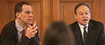 Michael Dorf and Arthur Eisenberg '68 